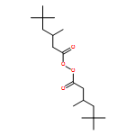 Peroxide, bis(3,5,5-trimethyl-1-oxohexyl)