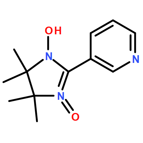 4,4,5,5-tetramethyl-2-(pyridin-3-yl)-4,5-dihydro-1H-imidazol-1-ol 3-oxide