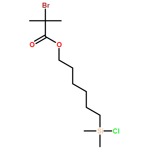 Propanoic acid, 2-bromo-2-methyl-, 6-(chlorodimethylsilyl)hexyl ester