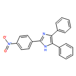 1H-Imidazole, 2-(4-nitrophenyl)-4,5-diphenyl-