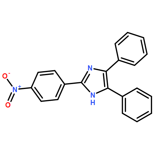 1H-Imidazole, 2-(4-nitrophenyl)-4,5-diphenyl-