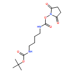 TERT-BUTYL N-[4-[(2,5-DIOXOPYRROLIDIN-1-YL)OXYCARBONYLAMINO]BUTYL]CARBAMATE