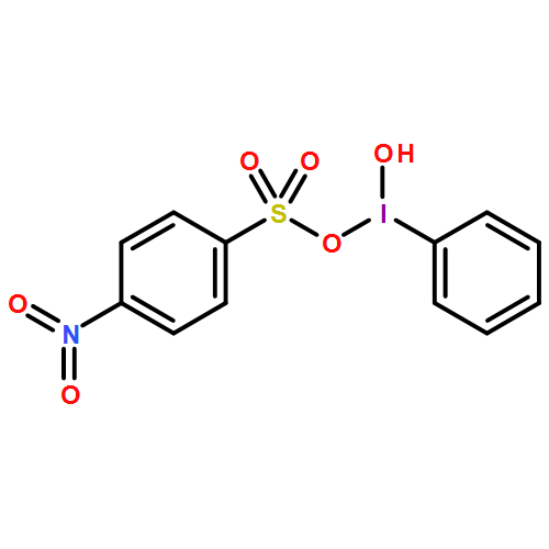 hydroxy{[(4-nitrophenyl)sulfonyl]oxy}phenyl-lambda~3~-iodane