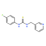 1-(4-FLUOROPHENYL)-3-(PYRIDIN-3-YLMETHYL)THIOUREA
