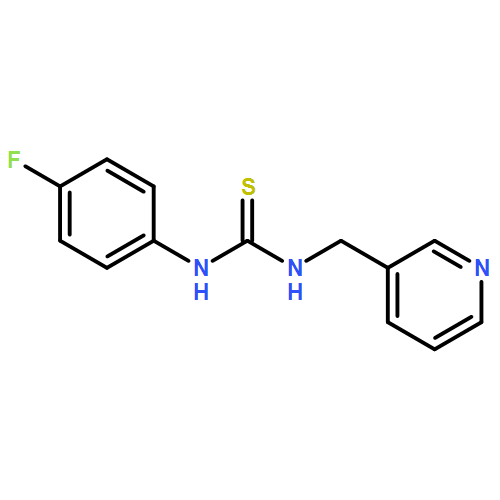 1-(4-FLUOROPHENYL)-3-(PYRIDIN-3-YLMETHYL)THIOUREA