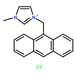 1H-Imidazolium, 1-(9-anthracenylmethyl)-3-methyl-, chloride