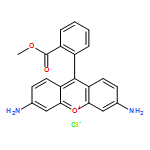 3,6-diamino-9-[2-(methoxycarbonyl)phenyl]xanthylium chloride