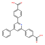 4-[6-(4-CARBOXYPHENYL)-4-PHENYLPYRIDIN-2-YL]BENZOIC ACID