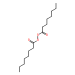 Peroxide, bis(1-oxooctyl)