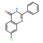 4(3H)-Quinazolinone, 7-chloro-2-phenyl-