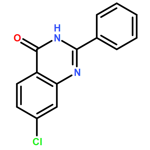 4(3H)-Quinazolinone, 7-chloro-2-phenyl-