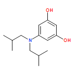 1,3-Benzenediol, 5-[bis(2-methylpropyl)amino]-