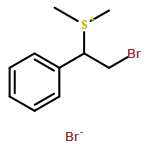 (2-BROMO-1-PHENYLETHYL)-DIMETHYLSULFANIUM;BROMIDE 