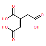 1-Propene-1,2,3-tricarboxylic acid
