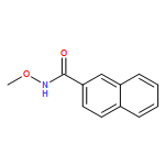 2-Naphthalenecarboxamide, N-methoxy-