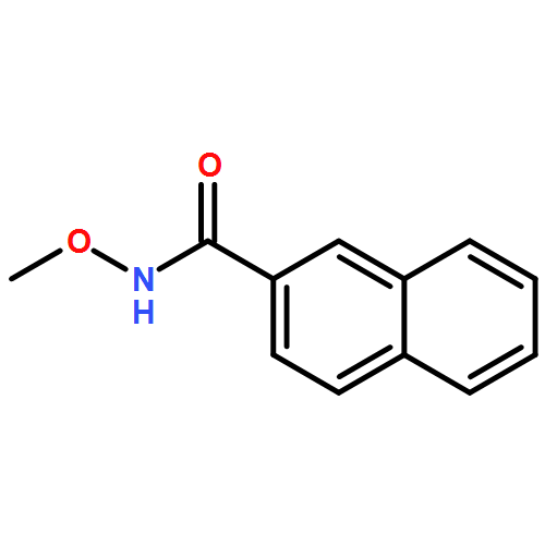 2-Naphthalenecarboxamide, N-methoxy-