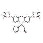 3',6'-BIS(4,4,5,5-TETRAMETHYL-1,3,2-DIOXOBOROLAN-2-YL)-SPIRO[ISOBENZOFURAN-1(3H),9'-[9H]XANTHEN]-3-ONE