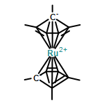Bis(2,3,4,5,5-pentamethylcyclopenta-1,3-dien-1-yl)ruthenium