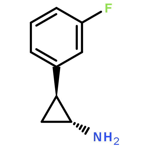 Cyclopropanamine,2-(3-fluorophenyl)-, (1R,2S)-