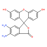 Spiro[isobenzofuran-1(3H),9'-[9H]xanthen]-3-one,5,6-diamino-3',6'-dihydroxy-