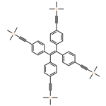 Benzene, 1,1',1'',1'''-(1,2-ethenediylidene)tetrakis[4-[2-(trimethylsilyl)ethynyl]-