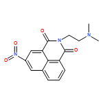 1H-Benz[de]isoquinoline-1,3(2H)-dione,2-[2-(dimethylamino)ethyl]-5-nitro-