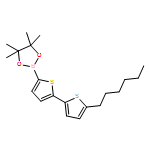 1,3,2-Dioxaborolane, 2-(5'-hexyl[2,2'-bithiophen]-5-yl)-4,4,5,5-tetramethyl-