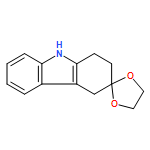 Spiro[3H-carbazole-3,2'-[1,3]dioxolane], 1,2,4,9-tetrahydro-