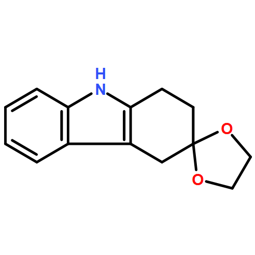 Spiro[3H-carbazole-3,2'-[1,3]dioxolane], 1,2,4,9-tetrahydro-
