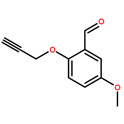 5-Methoxy-2-(prop-2-yn-1-yloxy)benzaldehyde