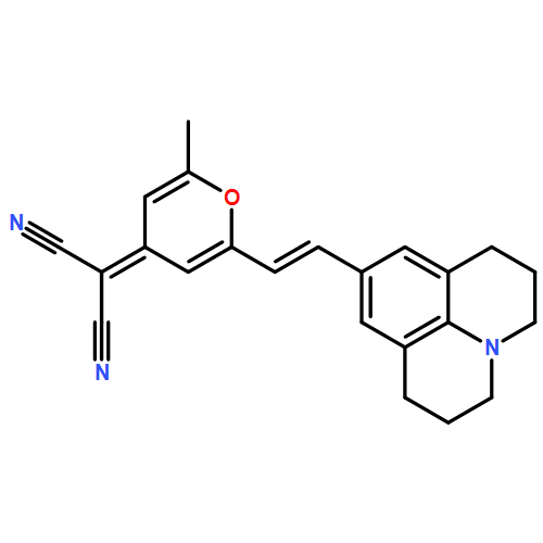 Propanedinitrile, 2-[2-methyl-6-[2-(2,3,6,7-tetrahydro-1H,5H-benzo[ij]quinolizin-9-yl)ethenyl]-4H-pyran-4-ylidene]-