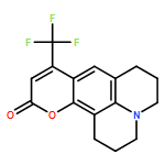 1H,5H,11H-[1]Benzopyrano[6,7,8-ij]quinolizin-11-one, 2,3,6,7-tetrahydro-9-(trifluoromethyl)-