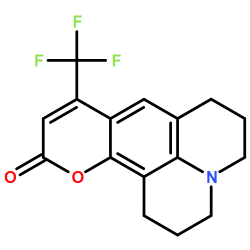 1H,5H,11H-[1]Benzopyrano[6,7,8-ij]quinolizin-11-one, 2,3,6,7-tetrahydro-9-(trifluoromethyl)-