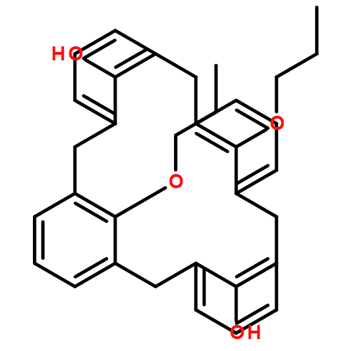 Pentacyclo[19.3.1.13,7.19,13.115,19]octacosa-1(25),3,5,7(28),9,11,13(27),15,17,19(26),21,23-dodecaene-25,27-diol, 26,28-dipropoxy-