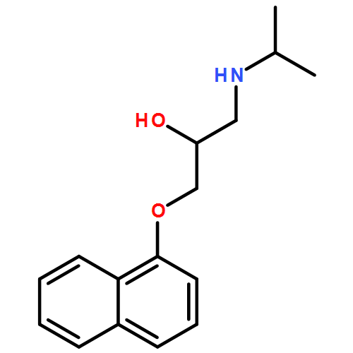 2-Propanol, 1-[(1-methylethyl)amino]-3-(1-naphthalenyloxy)-