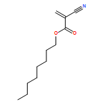2-Propenoic acid, 2-cyano-, octyl ester