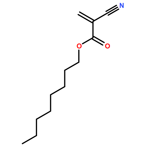 2-Propenoic acid, 2-cyano-, octyl ester