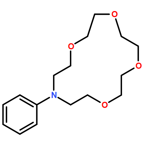 1,4,7,10-Tetraoxa-13-azacyclopentadecane, 13-phenyl-