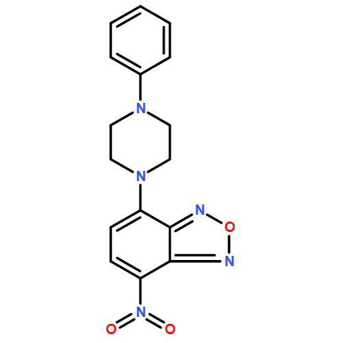 2,1,3-Benzoxadiazole,4-nitro-7-(4-phenyl-1-piperazinyl)-