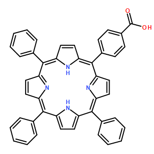 Benzoic acid, 4-(10,15,20-triphenyl-21H,23H-porphin-5-yl)-