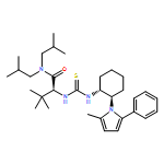 Butanamide,3,3-dimethyl-2-[[[[(1R,2R)-2-(2-methyl-5-phenyl-1H-pyrrol-1-yl)cyclohexyl]amino]thioxomethyl]amino]-N,N-bis(2-methylpropyl)-,(2S)-