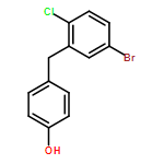 Phenol, 4-[(5-bromo-2-chlorophenyl)methyl]-