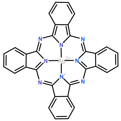 Silver,[29H,31H-phthalocyaninato(2-)-kN29,kN30,kN31,kN32]-, (SP-4-1)-